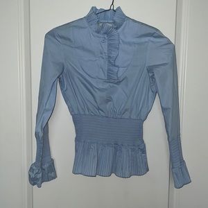 New Women’s H&M Shirt Size 2 - Sky Blue